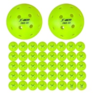 【MY Local Send】X-ace 40 Pro Pickleball Balls, 40Pcs, 40 Holes Pickle Balls, Seamless Professtional T