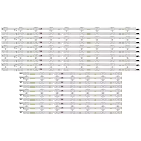 20Pcs x LED Strip For UE60JU6870 UE60JU6875 UA60JS7200R UA60JS7200W UA60JS7200 UA60JS7200K UN60JS720