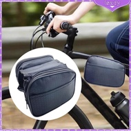 [lszdy] Front Bag Handlebar Bag Saddle Bag Portable Carrier Front Frame Pouch, Bike Phone Bag for Mountain Road Bike
