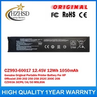 CZ993-60017 12.45V 12Wh 1050mAh Genuine Original Portable Printer Battery For HP OfficeJet 200 202 2