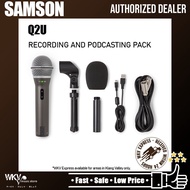 Original Samson Q2U USB / XLR Dynamic Microphone Recording and Podcasting Pack with Accessories (Q2U