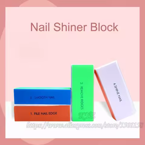10 pcs Polishing 400/800/1200/4000 nail tools professional EVA 4 in 1 nail file disposable 4 sided n