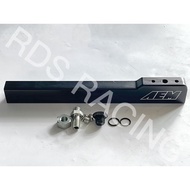 AEM D15 D16 Fuel Rail Black - Ready Stock