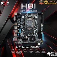 Motherboard RX7 H81 LGA 1150 DDR3 Mainboard H81 SUPPORT NVME