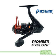 Pioneer Cyclone Spinning Reel 5:1:1 Ratio 1000 - 4000 Mesin Kekili Pancing Aluminum Spool Casting Bottom Fishing Tackle