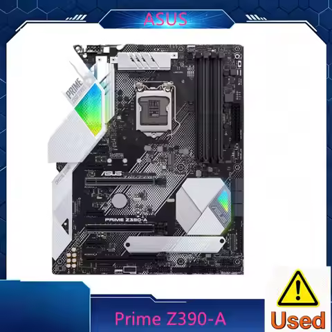 ASUS Prime Z390-A LGA 1151 (300 Series) Intel Z390 HDMI SATA 6Gb/s USB 3.1 ATX Intel Motherboard