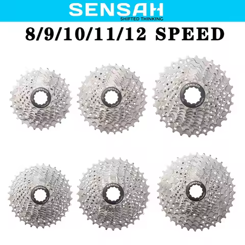 SENSAH 8/9/10/11/12 Speed Road Bike Cassette 11V 23T/25T/28T/30T/32T/34T/36T Bicycle Freewheel K7 10