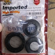 YAMAHA LC135-4S LC1355S Y125ZR FRONT RIM OIL SEAL &REAR RIM OIL SEAL HUB SPOTKET OIL SEAL (3PCS)