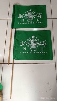 BENDERA NU MINI / BENDERA NU STIK BAMBU