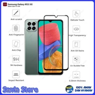 Tempered Glass SAMSUNG M33 5G Full Cover Screen Protector Handphone