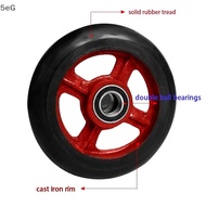 6/8/10/12 Inches Push Cart Rubber Wheel Heavy Duty Wheel Handtruck