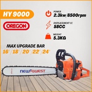[INSTALMENT] Hyway HY9000 Heavy Duty Petrol 2 Stroke Chainsaw 58cc Mesin Tebang Pokok Belah Pokok Og
