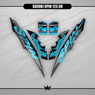Striping Sticker Spin 125SUZUKI spin01c Sticker Decal Stripping Motor Striping SUZUKI Spin 125SUZUKI