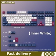 126 Keys Double  Keycap PBT Cherry Mechanical Game Keyboard For MX Switch Keycap GMK67 GMK87 GMK61 G
