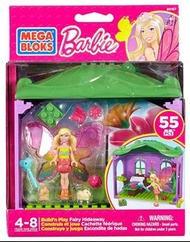 全新Barbie mega bloks 積木