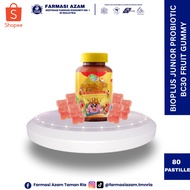 BIOPLUS JUNIOR PROBIOTIC BC30 FRUIT GUMMY 80'S