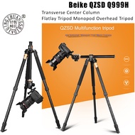 QZSD Beike Q999H Professional Transverse Centre Column Tripod & KINGJOY VT-890H6 Aluminium Tripod