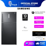 Samsung (771 L) Digital Inverter 2 Door Fridge Refrigerator With Twin Cooling RT62K7005BS/ME