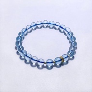 天然礦石 淨水體 頂級 藍托帕石 手鍊