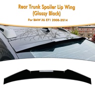 Car Roof Wing Spoiler Spoiler Lip Flap Lid Trim For BMW X Series X6 E71 2008-2014