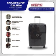 Reborn LC - Luggage Cover | Luggage Cover Fullmika Special American Tourister Squasem Size 55/20 Inch (Small/Cabin)