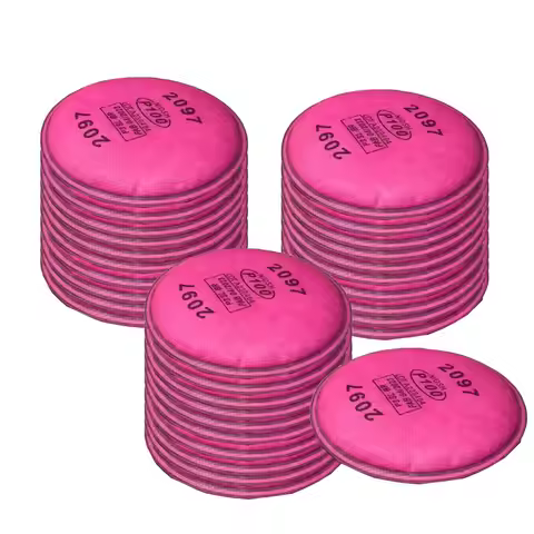 2097/2091 Painting Spray Industry particulate P100 Filter For 3m 6200 7502 Series Gas Mask Filters