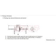 R RG4C Ultra-Fast Recovery Rectifier Diode R-5 High Current Brand New Original Imported Sanken 2A/1,