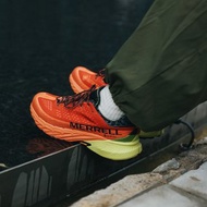 MERRELL AGILITY PEAK 5 GTX 防水戶外輕量型慢跑越野鞋 男鞋-橘