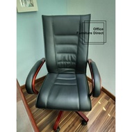 Wooden Series BAAS Office Leather Director Chair E2151H E2152H E2153H E2154S Office