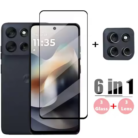 Full Cover Glass For Motorola Moto G56 Tempered Glass Moto G56 Screen Protector HD Protective Phone 