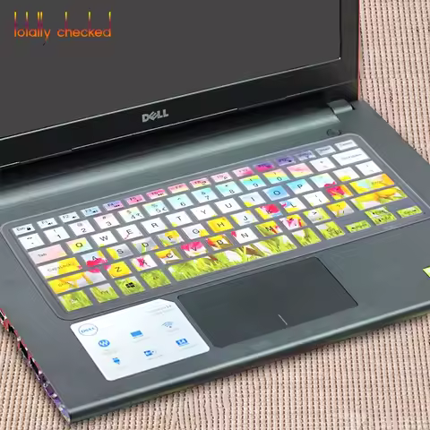 Silicone keyboard cover skin For DELL XPS 15 XPS15-9550 9560 9570 15MF Pro 5578 7558 7568 7569 7572 