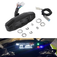 KM/H Motorcycle Digital GPS Speedometer With Turn Signal Voltmeter Oil Meter