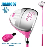 PGM GOLF | Kids Golf Driver 1# Junior Iron Wood Club with Cover