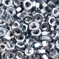 M8 Nat Bergalvani Standard Kebangsaan Set Skru Penutup Skru Heksagon Nat Tebal M8