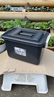 BOX CONTAINER 21 LITER - Kontainer Box Plastik / Container Box HITAM PUMA