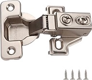 DecoBasics 5/8" Overlay Full Overlay Soft Close Cabinet Hinges for Kitchen Cabinets (10 PCS)- 105° Face Frame Concealed Cabinet Door Hinge -3 Way Adjustability Matching Screw &amp; Easy Installation
