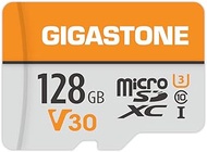 Gigastone 128GB Micro SD Card, 4K UHD Video, Surveillance Security Cam Action Camera Drone Professio