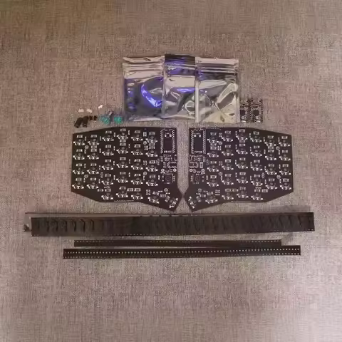 Sofle RGB Split Keyboard Kit PCB Wired Wireless Split Mechanical Keyboard Customized Not Prebuild Cu