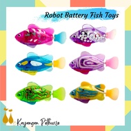 Robot Battery Fish Toys for Cat