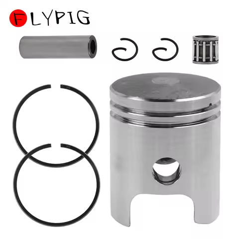 40mm Piston Ring Kit Gasket Wrist Pin Bearing Set for Yamaha PW50 PW 50 Y-Zinger Dirt Bike