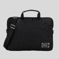 MARC JACOBS Nylon Logo Quilted 13 in Laptop Bag Black 4S4SCP001S02