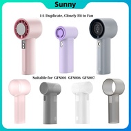 Portable High Speed Handheld Fan With Silicone Protective Cover Model COD GOOJODOQ GFS001 GFS006 GFS
