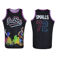 THE GROSS SISTERS Men's BadBoy #72 Smalls Movie 90s Hip Hop Clothes for Party Basketball Jersey (as1