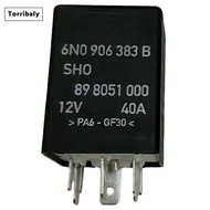 [Torribaly]6N0906383B Pump Relay for Seat 1996-2010 Auto Electrical Component Engine Bay Replacement
