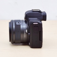 Flash Saleee!! Kamera Canon Eos M50 + Lensa Kit 15-45Mm Stm Bekas /