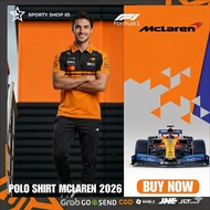 McLaren F1 Racing Team Driver Official 2025 Orange Mechanix Formula 1 Fans Polo Shirt