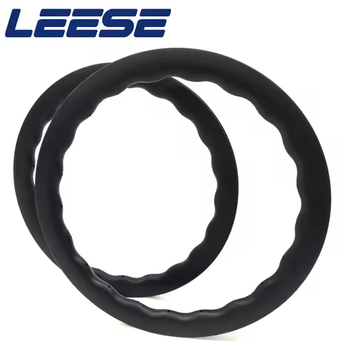 LEESE 20INCH 451 WAVE Carbon Rims 37 to 42mm depth 25mm Wide 21Holes