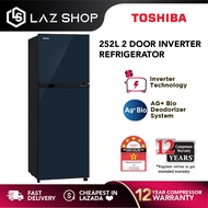 Toshiba 252L Inverter 2 Doors Refrigerator GR-A28MU(UB) | Fridge | Peti Sejuk | Peti Ais
