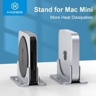 Hagibis Vertical Stand for Mac Mini Aluminum Alloy Laptop Stand Anti-Slip Adjustable Computer Holder