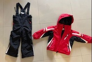 Phenix 兒童滑雪裝備防寒吊帶褲防風外套 （整套出售